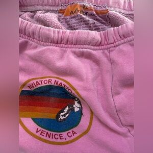 Aviator Nation Women’s Pink Sweatpants XL